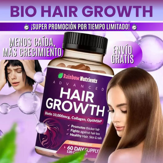 Bio Hair Growth® - Recupera y Fortalece el Cabello + Envío Gratis