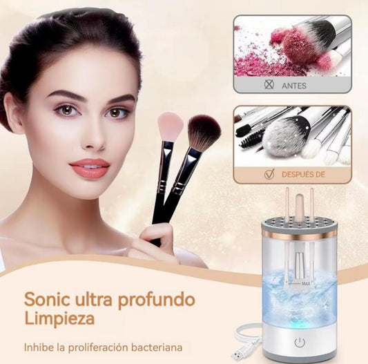 Limpiador y Secador de Brochas Eléctrico Profesional USB + Envío Gratis