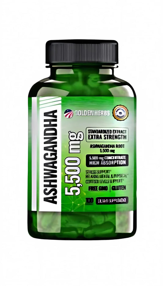ASHWAGANDHA - Reduce cortisol & estrés +ENVÍO GRATIS
